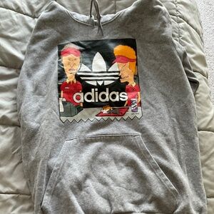 Adidas hoodie - Beavis and Butt-head colab